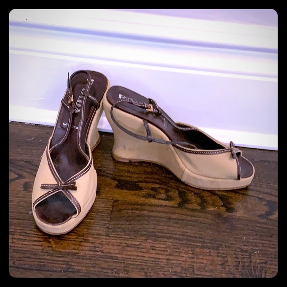 Prada platform open toe shoes - Picture 1 of 3